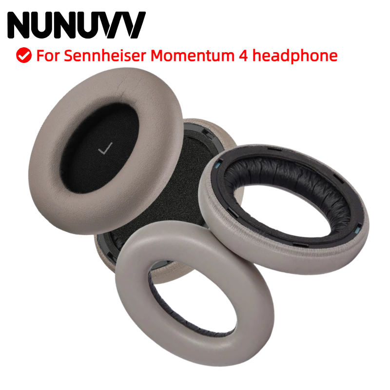Sennheiser Headphone Momentum 4 - NUNUVV แผ่นรองหูฟังสําหรับ Sennheiser Momentum 4 Earmuffs