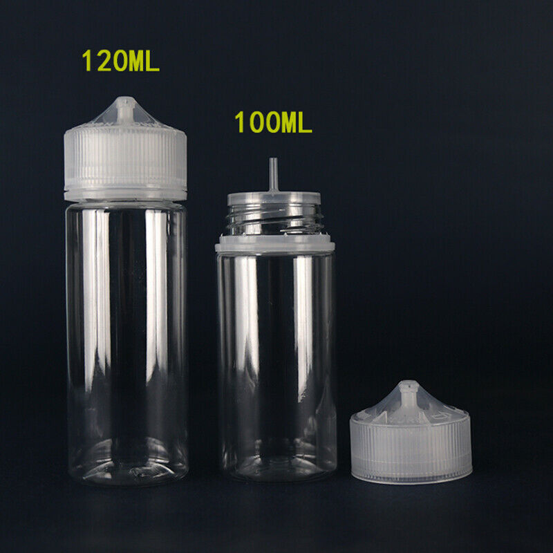Juice Bottle Dropper - 5pcs 30 ml/60 ml/100 ml/120 ml