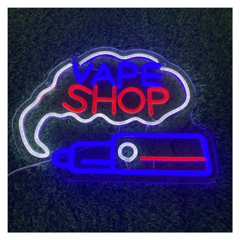 Vaping Shop - ป้ายไฟนีออน 