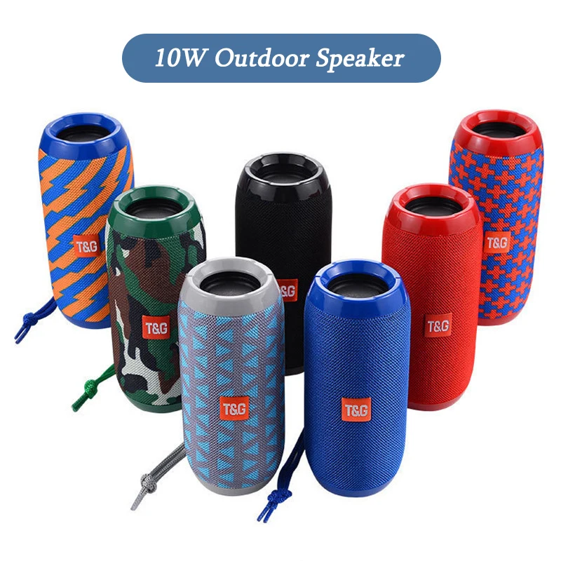 Jbl Speaker Flip 6 - TG117 ลําโพงบลูทูธแบบพกพากลางแจ้งวูฟเฟอร์ไร้สายโทรฟรี/FM/TF Card/USB Flash Drive เชื่อมต่อโทรศัพท์มือถือ/แท็บเล็ต/ทีวี