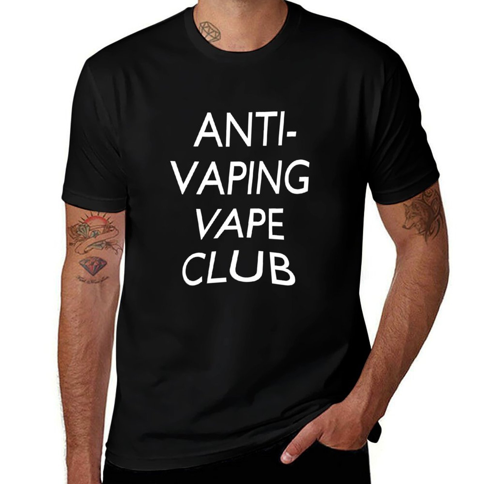เสื้อยืด Anti-Vaping Vape Club - Quick Vape บทวิจารณ์และราคา