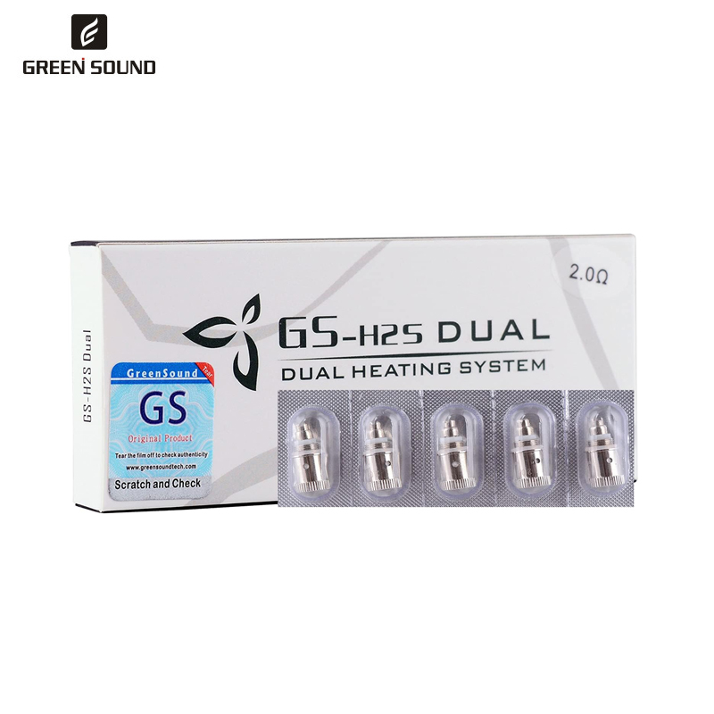5ชิ้น/แพ็คของแท้ GS H2S คอยล์ค - Vaping Area บทวิจารณ์และราคา
