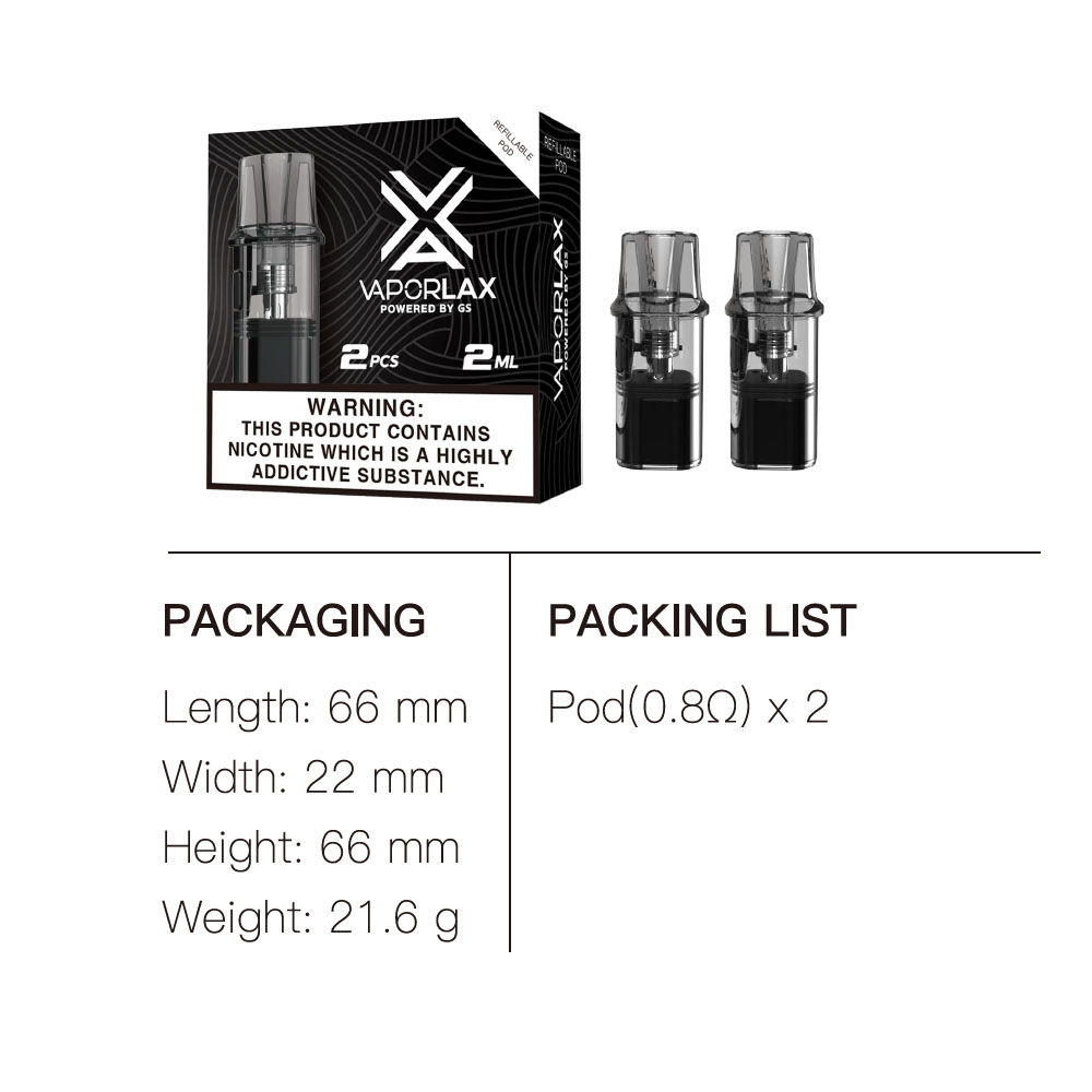 ตลับหมึก vaporlax นาโน2มล. พร้ - Vaping Area บทวิจารณ์และราคา