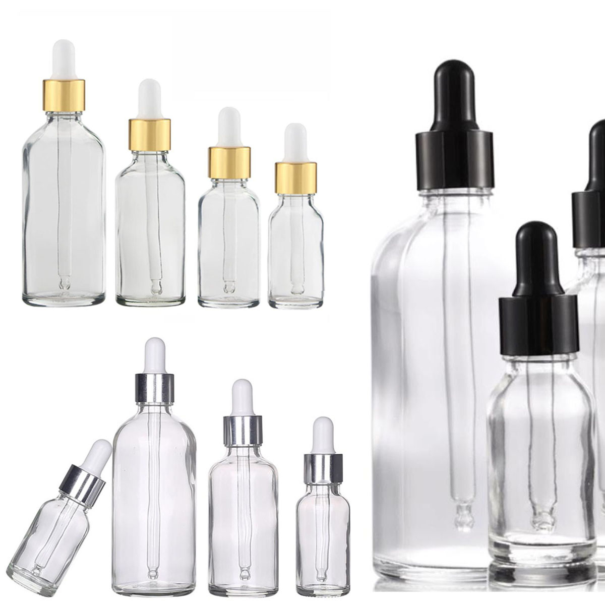 5/10/15/30/50/0ml แก้วใสขวด Dr - Juice Bottle Dropper บทวิจารณ์และราคา