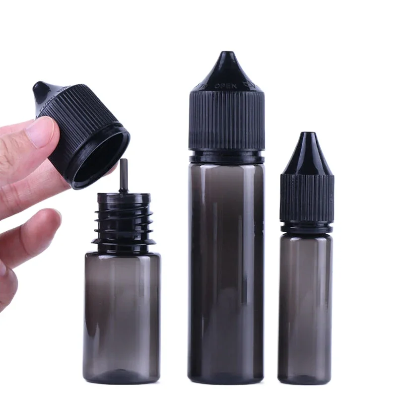 ขวดหยดเปล่าพลาสติก PET สีดำ10/ - Juice Bottle Dropper บทวิจารณ์และราคา