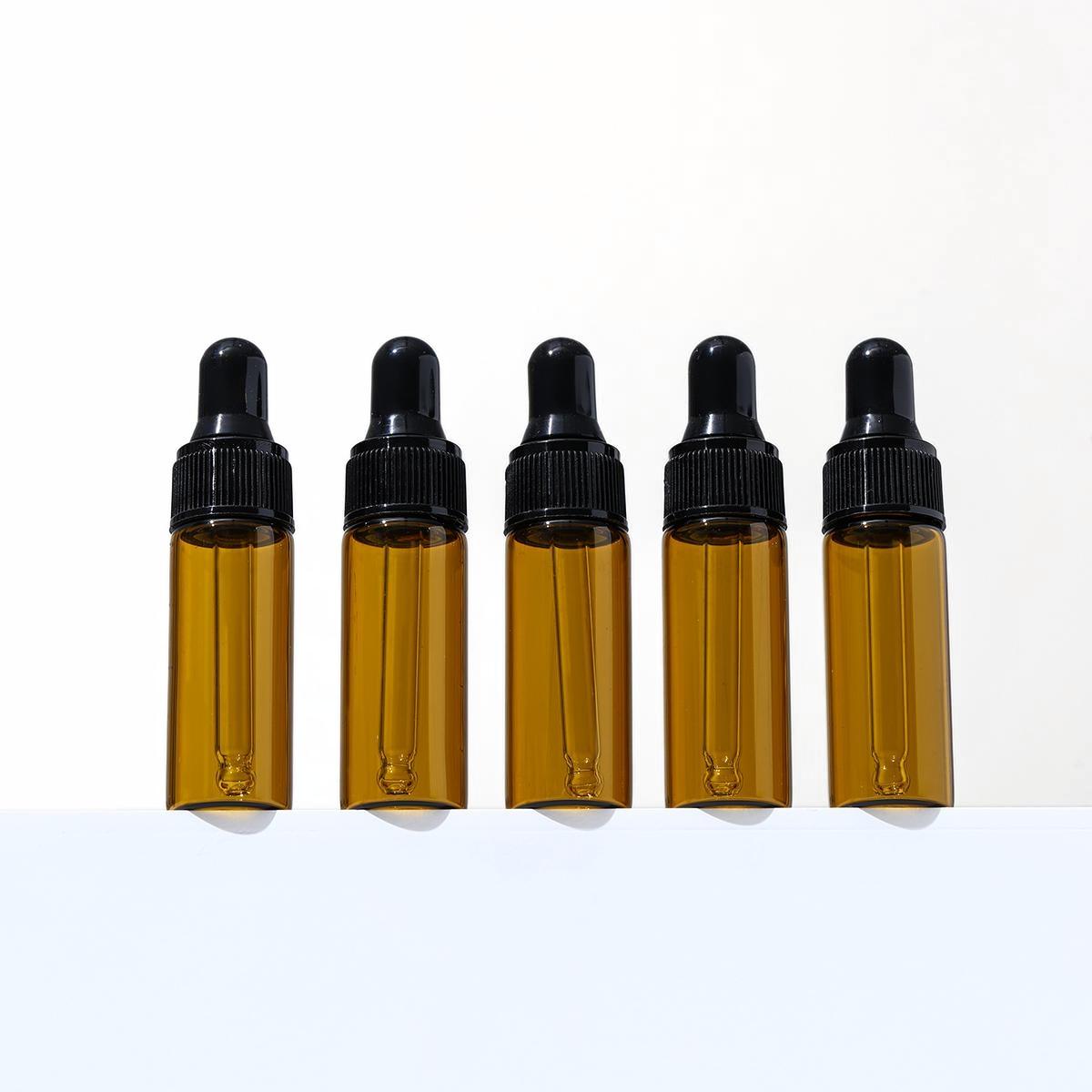 ขวดแก้วหยดสีเหลืองอำพันเข้ม 10 - Juice Bottle Dropper บทวิจารณ์และราคา