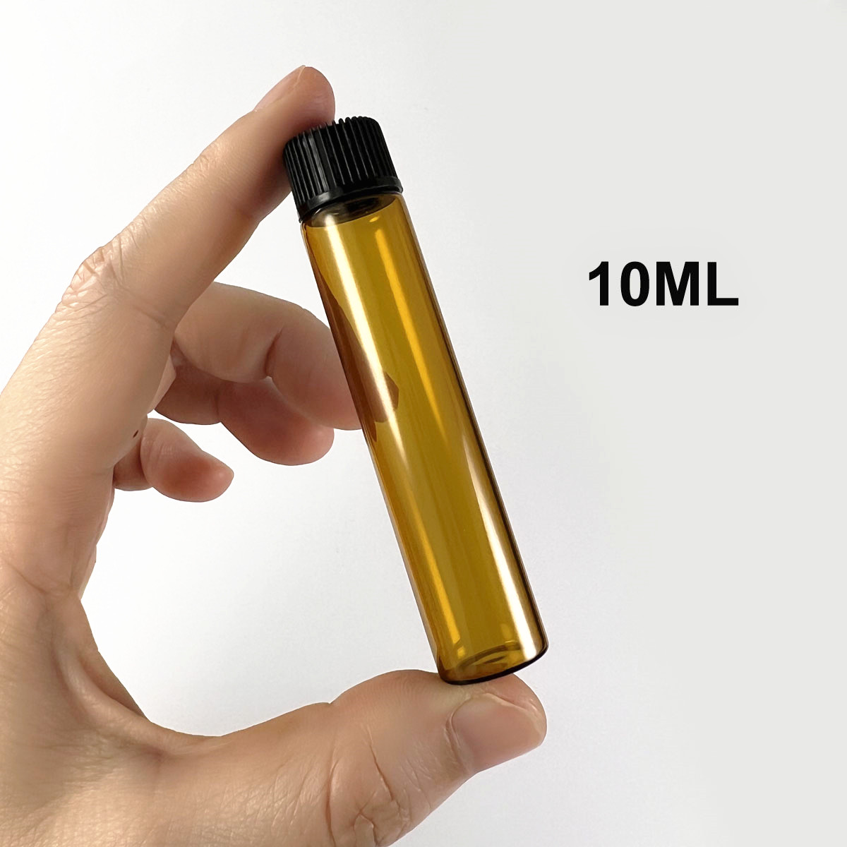 ขวดแก้วหยดขนาดเล็กสีเหลืองอำพั - Juice Bottle Dropper บทวิจารณ์และราคา